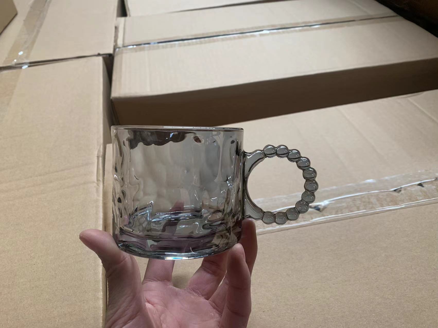 Drinkware Glass Coffee Mug 320g