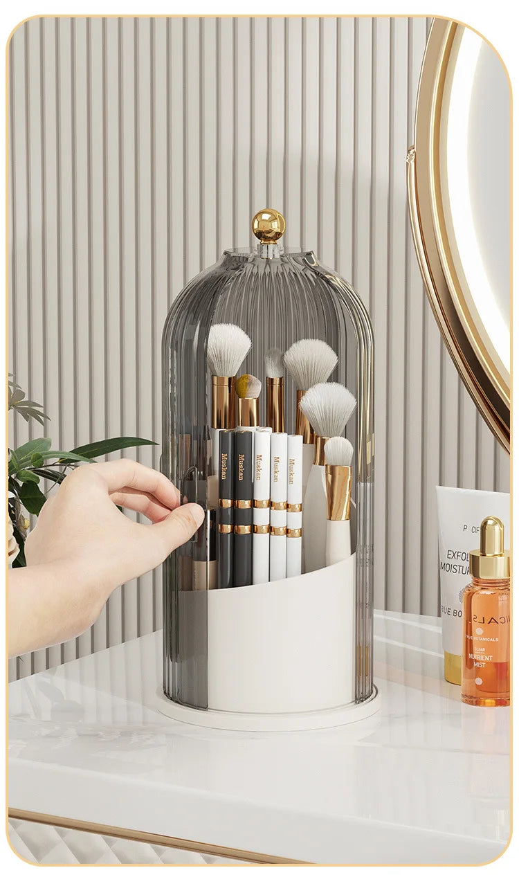 Rotating Makeup Brush Holder