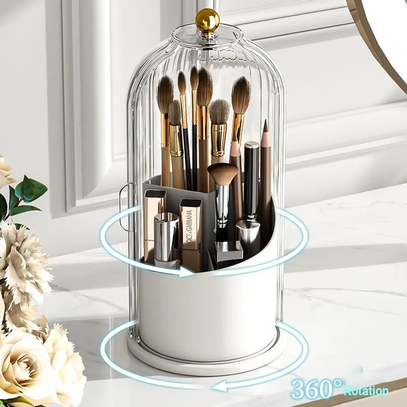 Rotating Makeup Brush Holder