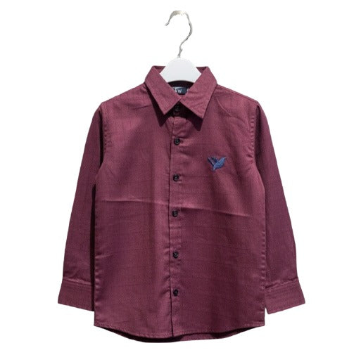 Maroon Formal Shirt